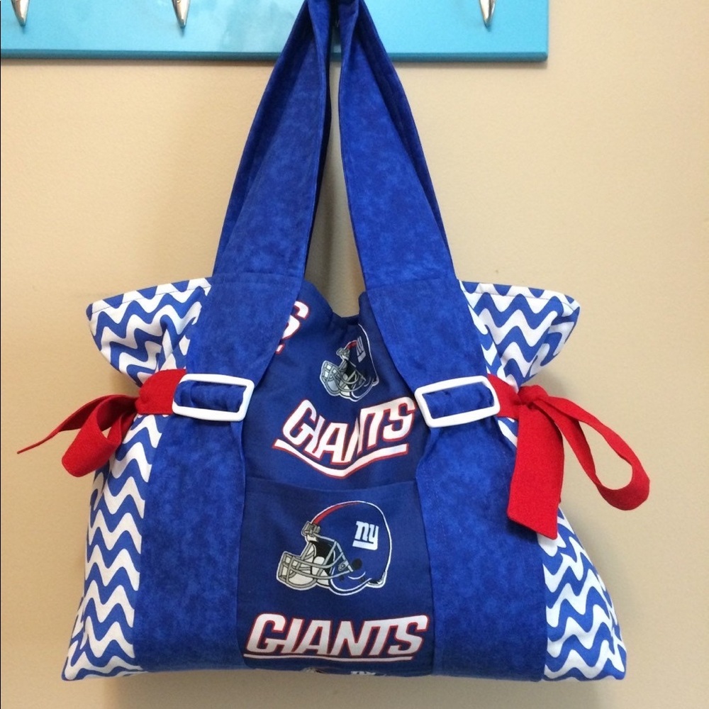 Handmade New York Giants bag